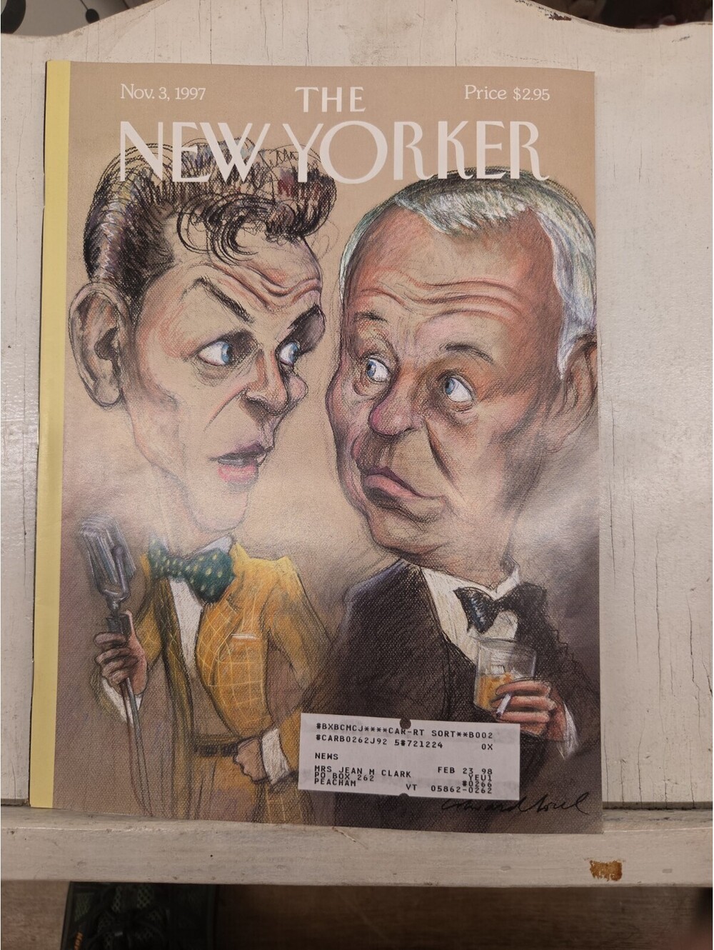 Nov 3 1997 The New Yorker Magazine Strangers in the Night Edward Sorel Full Issu